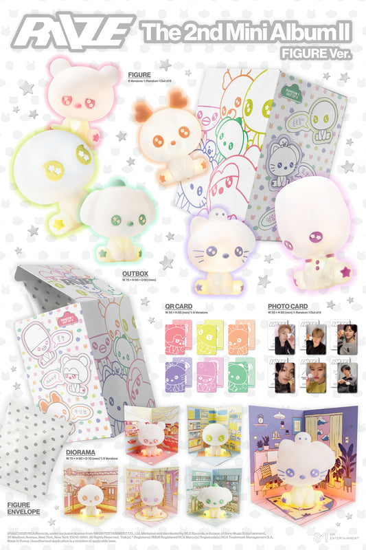 The 2nd Mini Album「Ⅱ」— Figure Version (QR ALBUM)