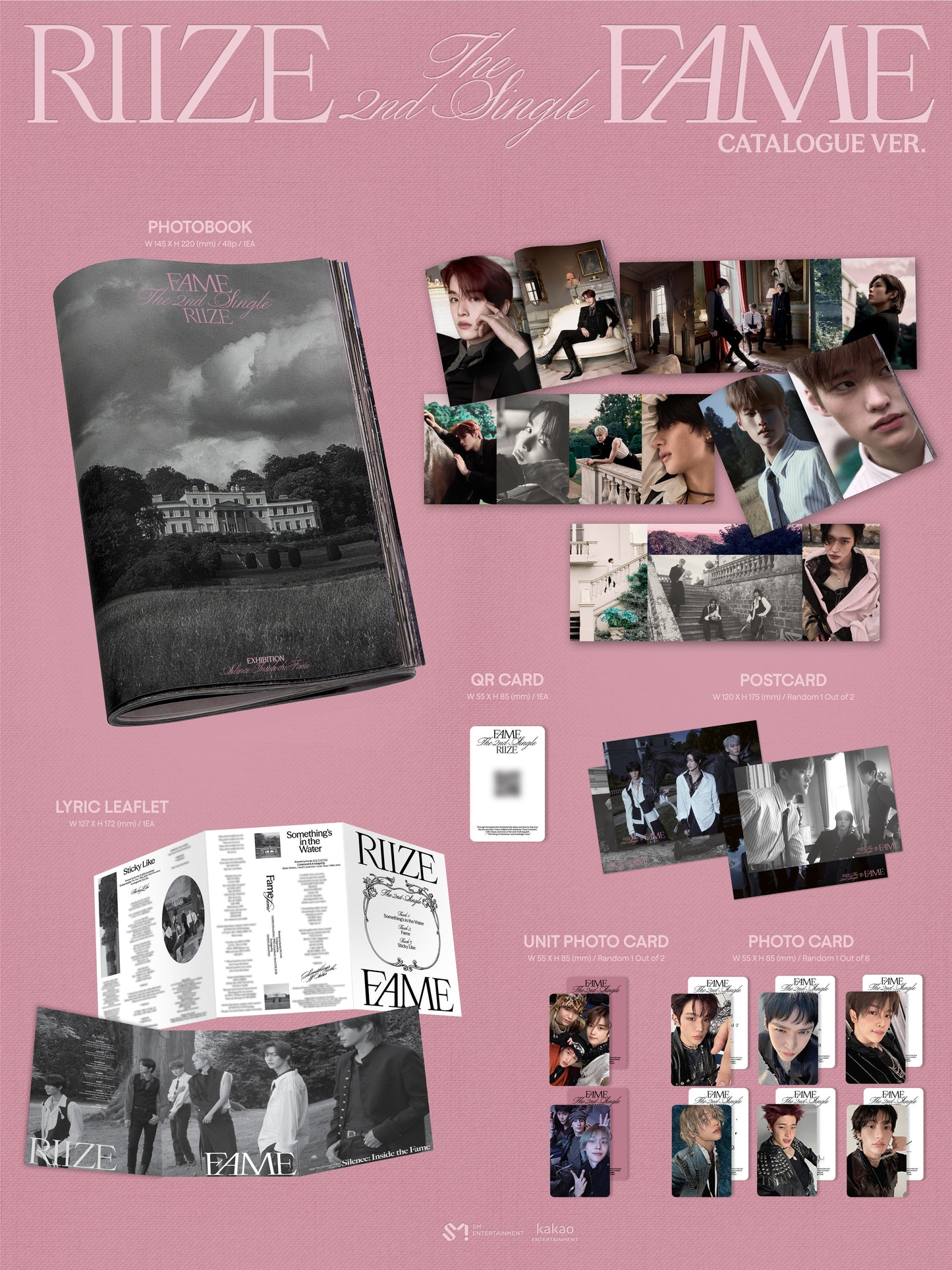 The 2nd Single 'FAME' — Catalogue Version (SMART ALBUM)