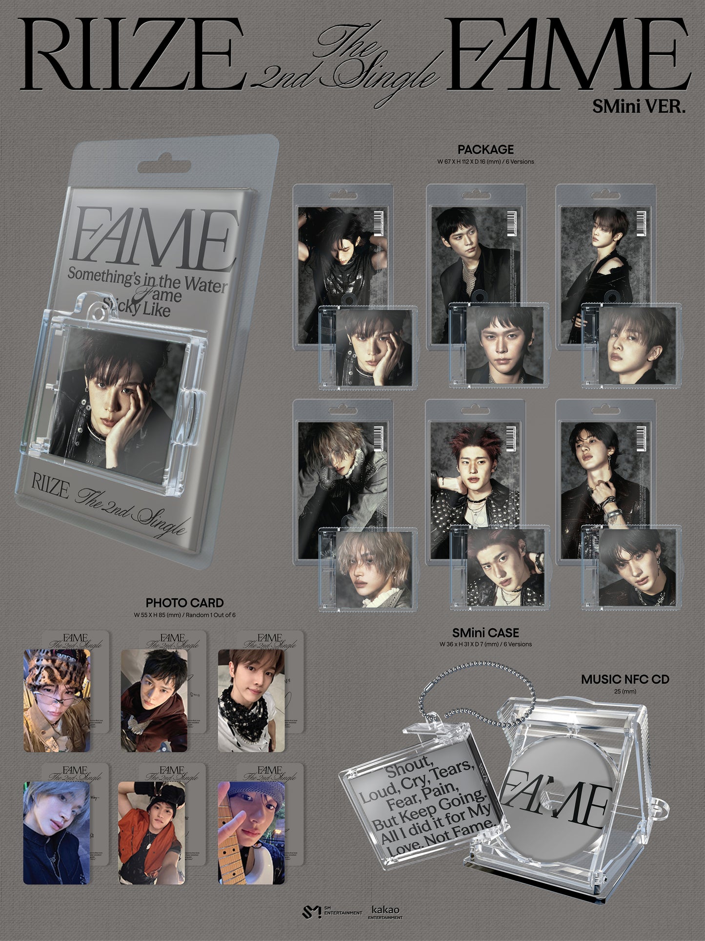 The 2nd Single 'FAME' — SMini Version (SMART ALBUM)